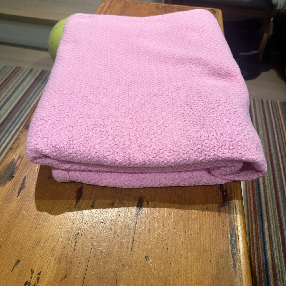 Pottery Barn Kids Pink Blanket